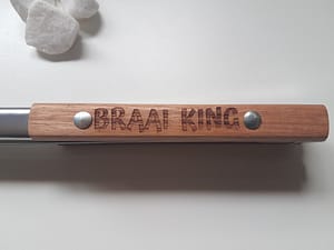 Personalised braai tongs