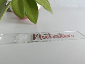 Acrylic bookmark