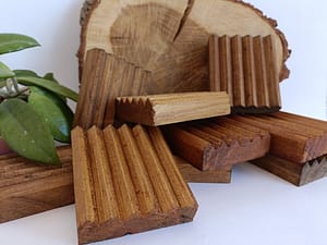 Wooden soap holder