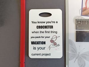 Luggage bag tag