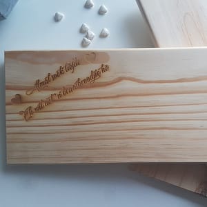 Wooden cheese boards