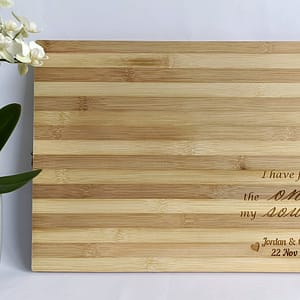 Bamboo cheese boards