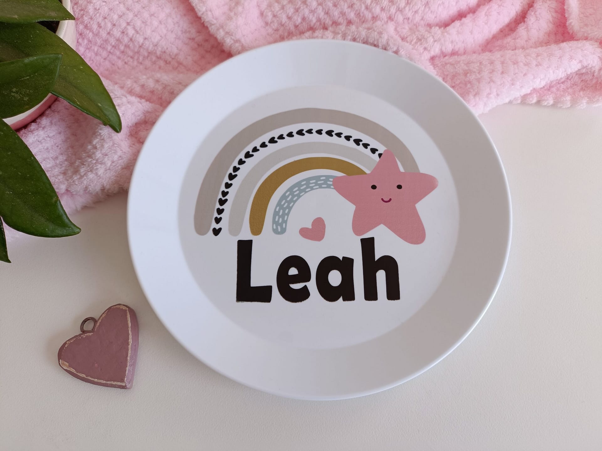 Personalised kiddies/picnic plate