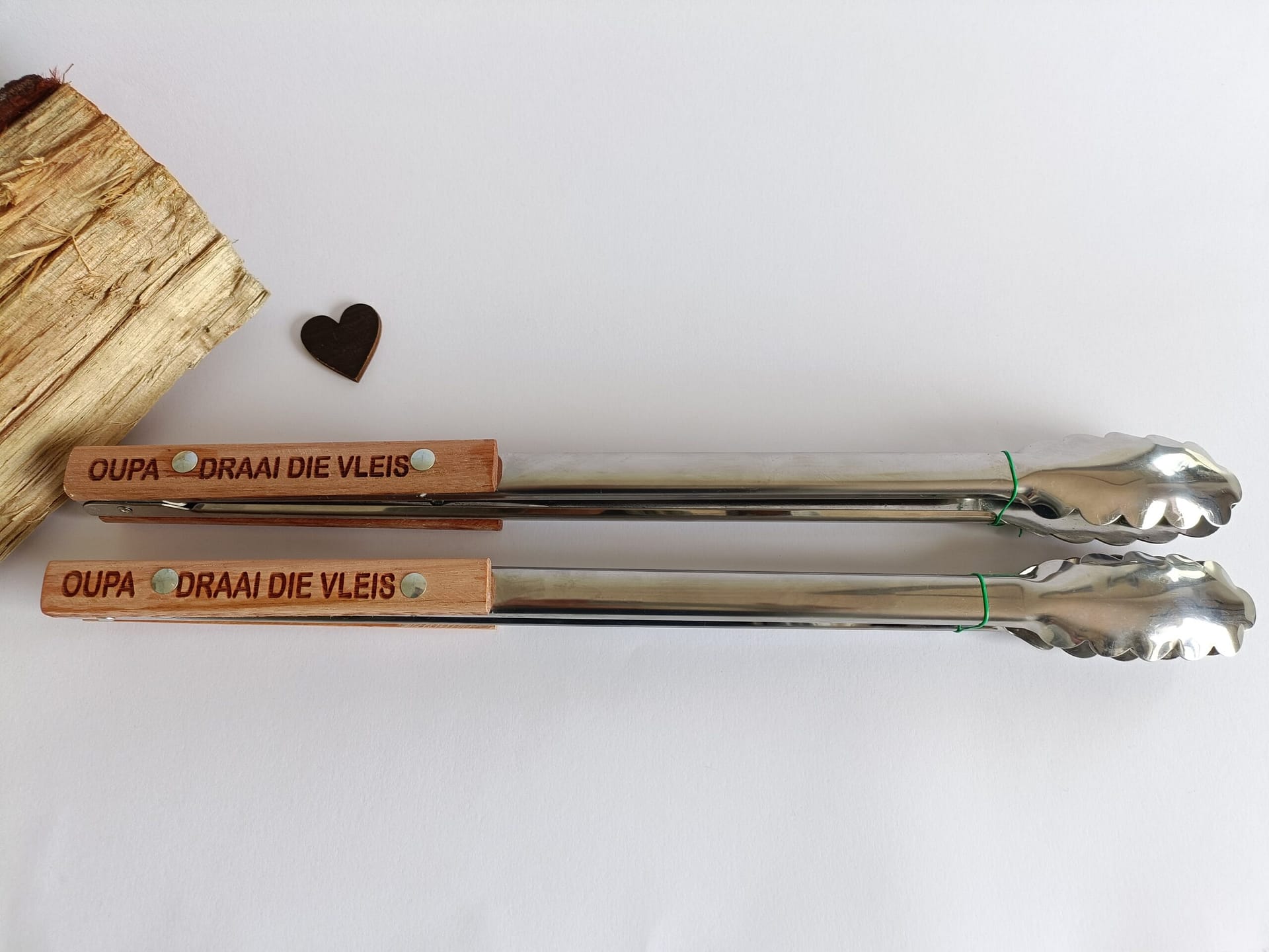 Personalised braai tongs